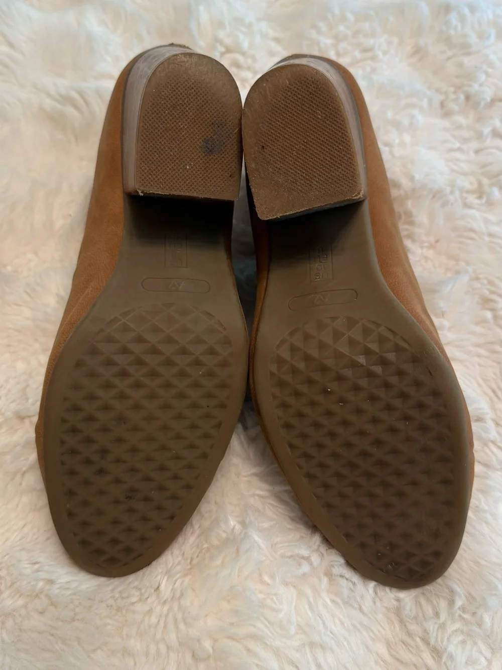 A2 by Aerosoles Tan Ankle Boots Size 10 Block Heel Comfort Booties